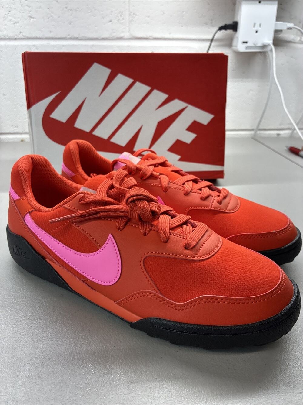 Size 6Y / 7.5W Nike Terra Manta GS Picante Red Pink HV9702-600 New With Box